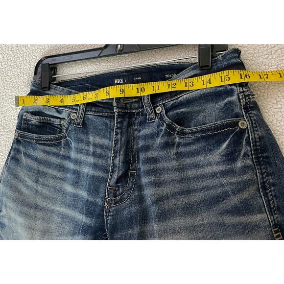 BKE Jeans Mens Size 30x30(30x29) Blue Aiden Bootcut Denim Western - Picture 7 of 12